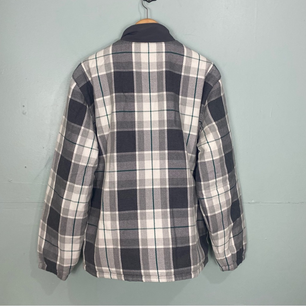 Outerknown Evolution Plaid Reversible Blanket Jac… - image 4